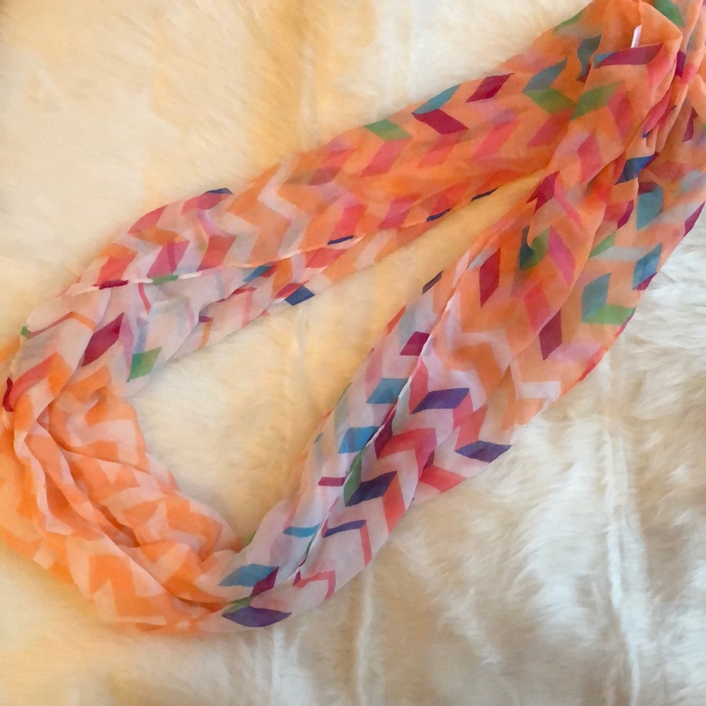 SOLD Light weight patterned scarves (2) - Picture 3 of 8